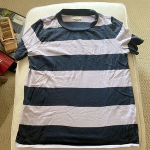 Size xa madewell rugby print shirt
